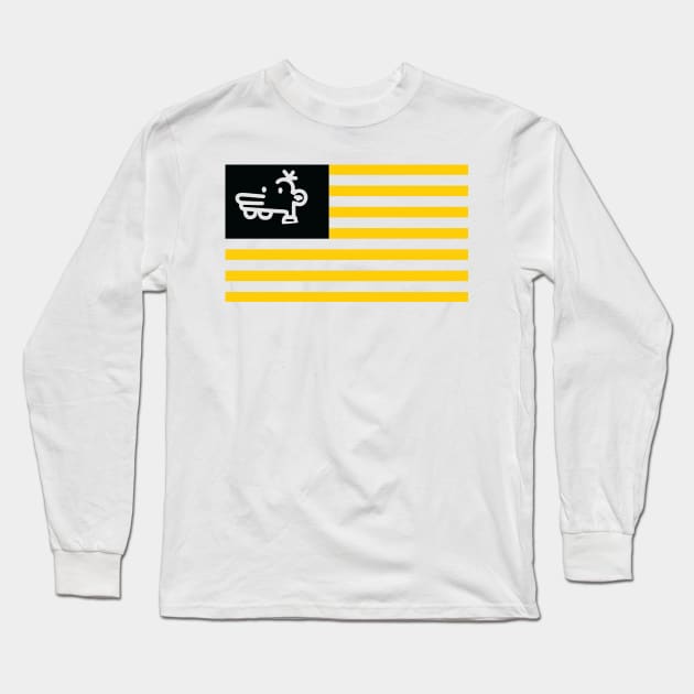 manny heffley flag Long Sleeve T-Shirt by natashawilona